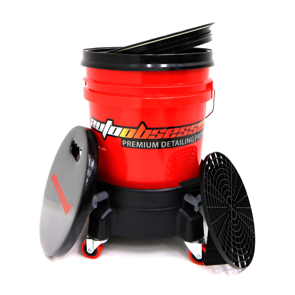 5 Gallon Wash Bucket with Buckanizer Combo