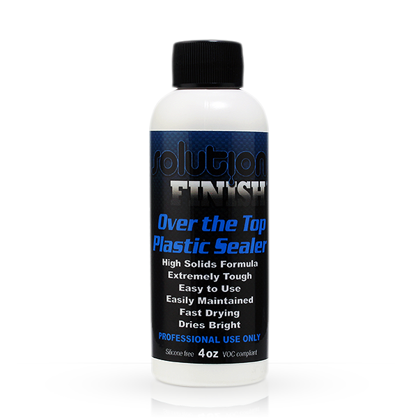 NEW PRODUCT! Solution Finish Over The Top Plastic Sealer– Auto Obsessed