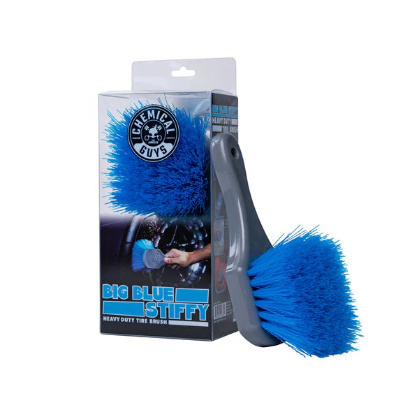 Chemical Guys Big Blue Stiffy Tire Brush ACCG05 - Auto Obsessed