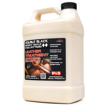 Load image into Gallery viewer, P&amp;S Double Black Leather Treatment 128oz