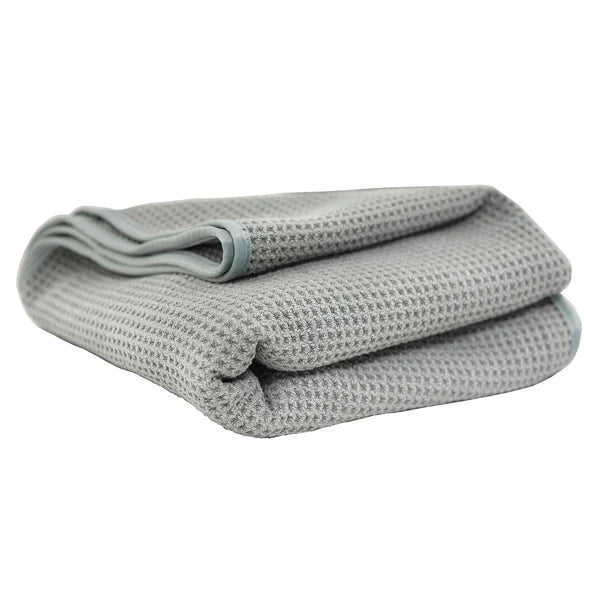 Chemical Guys Waffle Weave Gray Matter Drying Towel 36x25 MIC_781_01 - Auto Obsessed