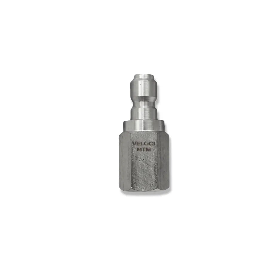 MTM 1/4" Wand Saver Male Plug - Stainless Steel - Auto Obsessed