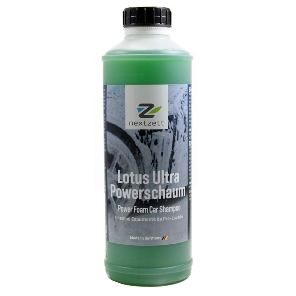 Lotus Ultra Power Foam Car Shampoo - 1 Liter, available at Auto Obsessed in Canada.