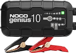 NOCO GENIUS10, 10-Amp Battery Charger, Battery Maintainer, and Battery Desulfator - Auto Obsessed