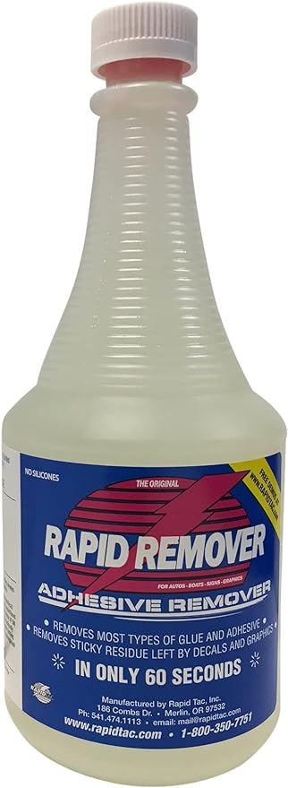 Rapid Remover Adhesive Remover - 32oz - Auto Obsessed